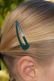 04 - Hair Accessories - Plain Green Clip.jpg